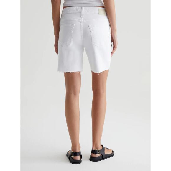 AG Ex-Boyfriend Short - White NWT SIZE 24 30 - Picture 6 of 6